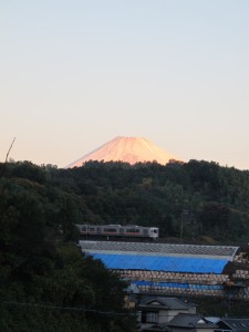 富士山と電車