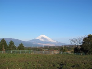 函南から富士山