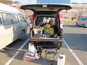 専修大学車中泊