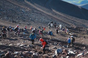富士登山下り